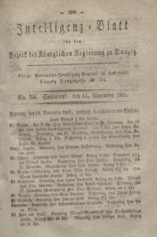 Intelligenz-Blatt für den Bezirk der Königlichen Regierung zu Danzig. 1841, No. 266 (13 November) + dod.