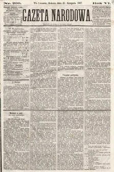 Gazeta Narodowa. 1867, nr 200