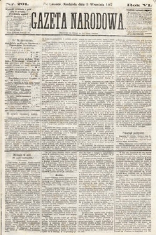 Gazeta Narodowa. 1867, nr 201