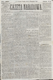 Gazeta Narodowa. 1867, nr 203