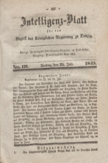 Intelligenz-Blatt für den Bezirk der Königlichen Regierung zu Danzig. 1845, No. 171 (25 Juli)