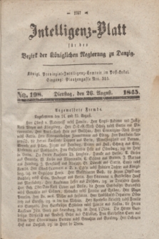 Intelligenz-Blatt für den Bezirk der Königlichen Regierung zu Danzig. 1845, No. 198 (26 August)