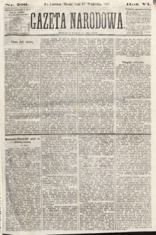Gazeta Narodowa. 1867, nr 209
