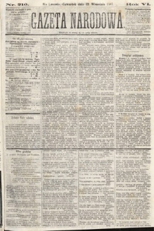 Gazeta Narodowa. 1867, nr 210