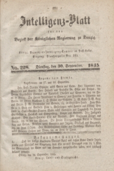 Intelligenz-Blatt für den Bezirk der Königlichen Regierung zu Danzig. 1845, No. 228 (30 September)