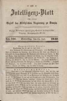 Intelligenz-Blatt für den Bezirk der Königlichen Regierung zu Danzig. 1842, No. 161 (14 Juli)