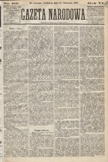 Gazeta Narodowa. 1867, nr 219