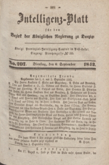 Intelligenz-Blatt für den Bezirk der Königlichen Regierung zu Danzig. 1842, No. 207 (6 September)