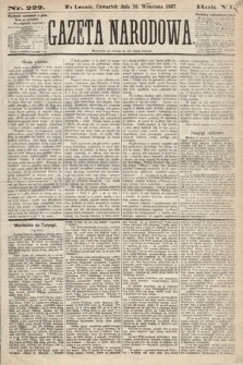 Gazeta Narodowa. 1867, nr 222
