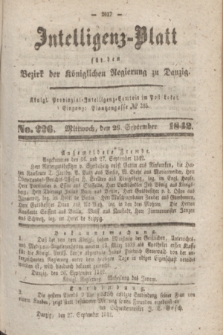 Intelligenz-Blatt für den Bezirk der Königlichen Regierung zu Danzig. 1842, No. 226 (28 September) + dod.