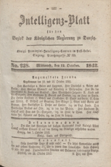 Intelligenz-Blatt für den Bezirk der Königlichen Regierung zu Danzig. 1842, No. 238 (12 October)