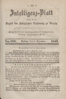 Intelligenz-Blatt für den Bezirk der Königlichen Regierung zu Danzig. 1842, No. 288 (9 Dezember)