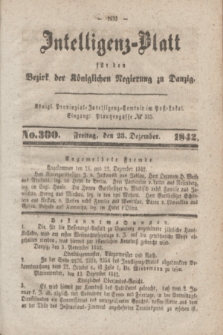 Intelligenz-Blatt für den Bezirk der Königlichen Regierung zu Danzig. 1842, No. 300 (23 Dezember) + dod.