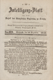 Intelligenz-Blatt für den Bezirk der Königlichen Regierung zu Danzig. 1842, No. 303 (28 Dezember)