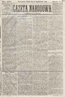 Gazeta Narodowa. 1867, nr 227