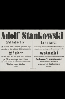 Adolf Stankowski wstążki