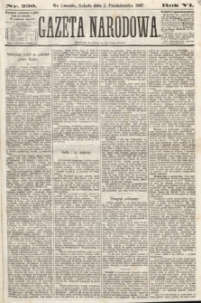 Gazeta Narodowa. 1867, nr 230