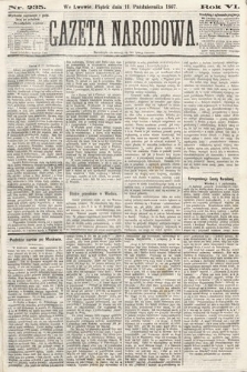 Gazeta Narodowa. 1867, nr 235