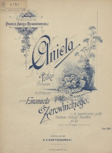 Aniela : polka-française na fortepian