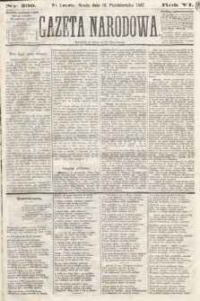Gazeta Narodowa. 1867, nr 239