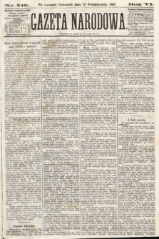 Gazeta Narodowa. 1867, nr 240