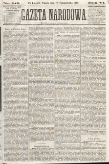 Gazeta Narodowa. 1867, nr 242