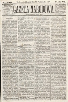 Gazeta Narodowa. 1867, nr 243