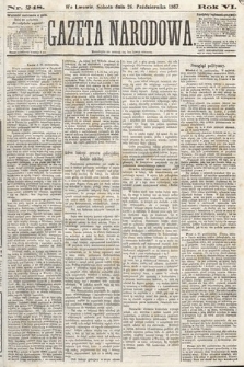 Gazeta Narodowa. 1867, nr 248