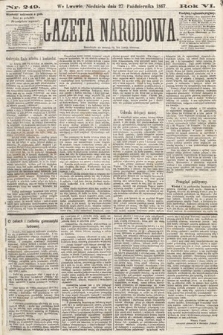 Gazeta Narodowa. 1867, nr 249