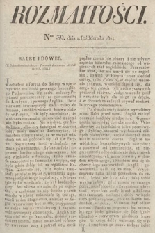 Rozmaitości : oddział literacki Gazety Lwowskiej. 1824, nr 39