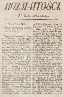 Rozmaitości : oddział literacki Gazety Lwowskiej. 1824, nr 43