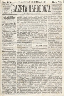 Gazeta Narodowa. 1867, nr 274