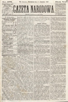 Gazeta Narodowa. 1867, nr 278