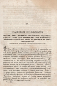 Ziemianin : pismo poświęcone rolnictwu i przemysłowi. T.3, [poszyt 10] ([październik] 1850)