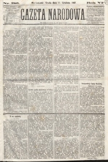 Gazeta Narodowa. 1867, nr 286