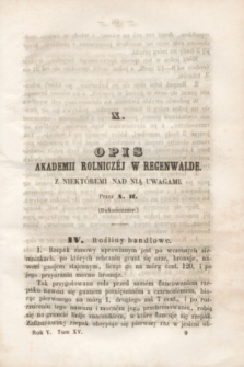 Ziemianin : pismo poświęcone rolnictwu i przemysłowi. R.5, T.15, [poszyt 10] ([październik] 1854)