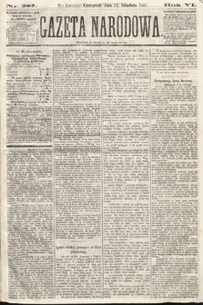 Gazeta Narodowa. 1867, nr 287