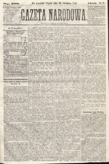 Gazeta Narodowa. 1867, nr 288