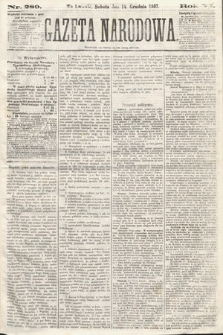 Gazeta Narodowa. 1867, nr 289