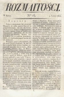 Rozmaitości : oddział literacki Gazety Lwowskiej. 1822, nr 16
