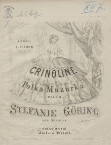 Crinoline : polka-mazurka pour piano
