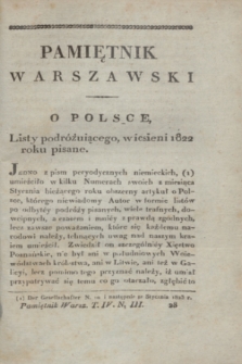 Pamiętnik Warszawski. 1823, T.4, [ner 3] ([marzec])
