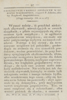 Dziennik Wileński. Nauki Stosowane do Rolnictwa, Rękodzieł, Sztuk, Rzemiosł, Gospodarstwa, i Handlu. T.5 (wrzesień 1827)