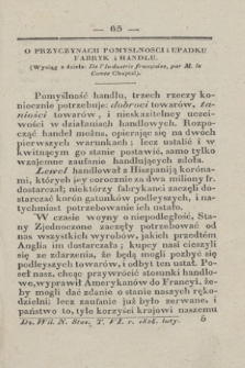 Dziennik Wileński. Nauki Stosowane do Rolnictwa, Rękodzieł, Sztuk, Rzemiosł, Gospodarstwa, i Handlu. T.6 (luty 1828)