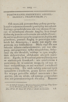 Dziennik Wileński. Nauki Stosowane do Rolnictwa, Rękodzieł, Sztuk, Rzemiosł, Gospodarstwa, i Handlu. T.6 (kwiecień 1828)