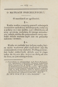 Dziennik Wileński. Nauki Stosowane do Rolnictwa, Rękodzieł, Sztuk, Rzemiosł, Gospodarstwa, i Handlu. T.10 (kwiecień 1830)