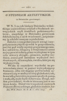 Dziennik Wileński. Nauki Stosowane do Rolnictwa, Rękodzieł, Sztuk, Rzemiosł, Gospodarstwa, i Handlu. T.10 (may 1830)