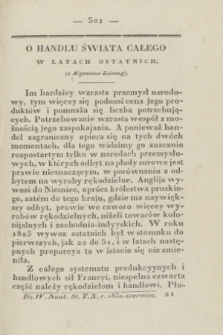 Dziennik Wileński. Nauki Stosowane do Rolnictwa, Rękodzieł, Sztuk, Rzemiosł, Gospodarstwa, i Handlu. T.10 (czerwiec 1830)