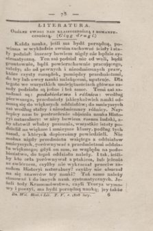 Dziennik Wileński. Historya i Literatura. T.5 (luty 1828)