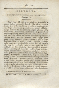 Dziennik Wileński. Historya i Literatura. T.10 (listopad 1830)